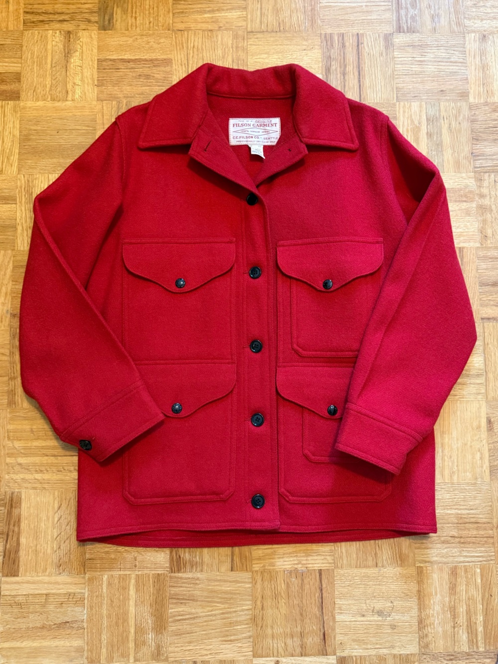 1970’s Filson Mackinaw Cruiser Wool Jacket - LIKE NEW